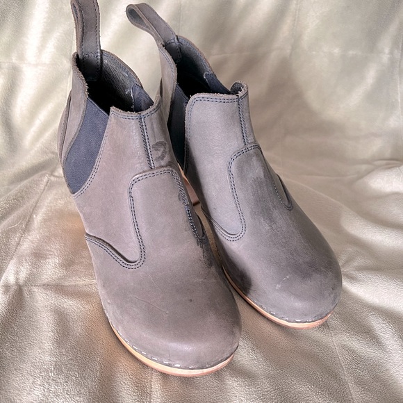 Swedish Hasbeens Toffel pull on bootie sz 36 - Picture 3 of 12